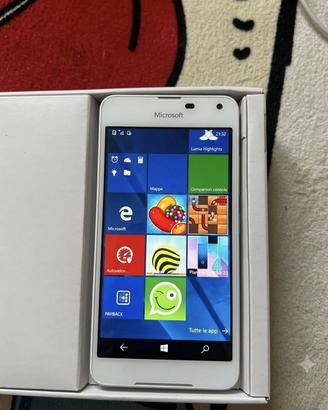 Telefono Microsoft Lumia 650 Bianco + Scatola