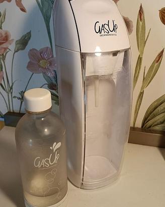 Gasatore d'acqua + cilindro e bottiglia 1 litro