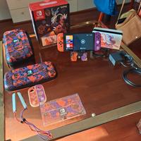 Nintendo Switch Oled Scarlatto e Violetto Limited