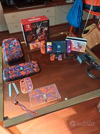Nintendo Switch Oled Scarlatto e Violetto Limited