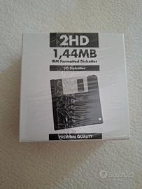 Floppy disk 3.5" 2HD da 1,44 MB formattati IBM