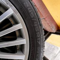 Cerchi audi 17” + gomme invernali 245/45/17