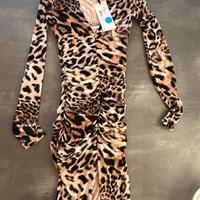 Abito longuette leopardato Aniye By