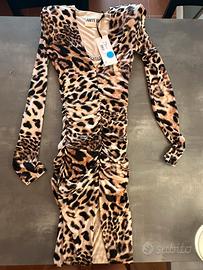 Abito longuette leopardato Aniye By