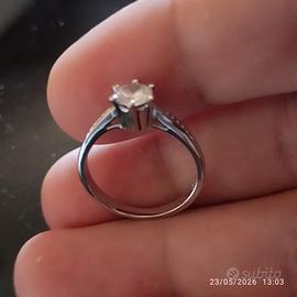 Anello donna  in puro argento 925