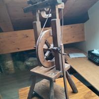filatoio in legno d'epoca