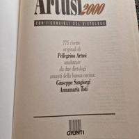 Libro di cucina "Artusi 2000"