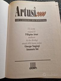 Libro di cucina "Artusi 2000"
