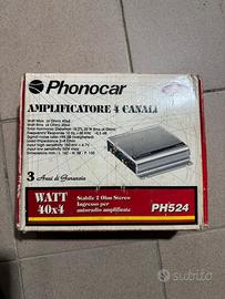 Phonocar ph524 amplificatore car audio