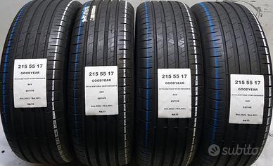 4 GOMME 215 55 17 GOODYEAR RB33