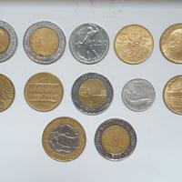 Lotto di 42 Monete di Vecchie Lire Italiane