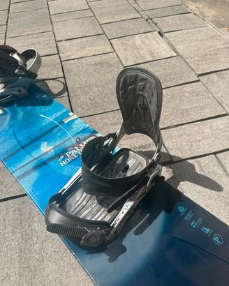 Tavola snow Palmer attacchi barre porta snow Thule