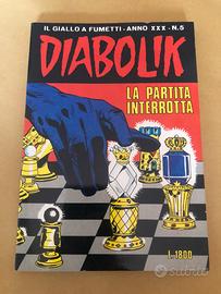 diabolik la partita interrotta XXX n 5