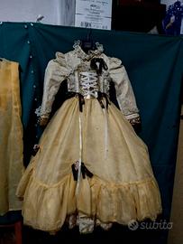 completo carnevale veneziano,per bambine 