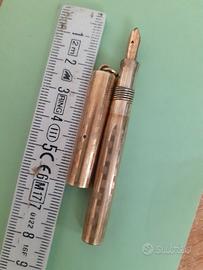 penna stilografica wahl pen gold filled made USA