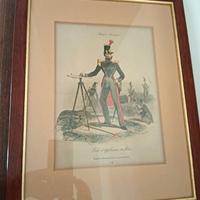 Litografie di Francois Hyppolyte Lalaisse