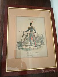 Litografie di Francois Hyppolyte Lalaisse