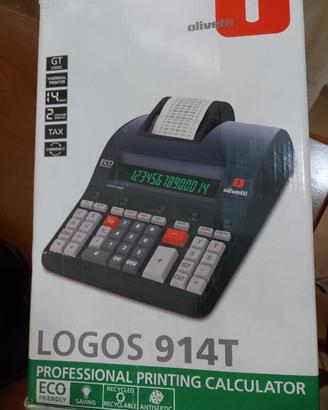 Logos 914T olivetti calcolatrice con stampante