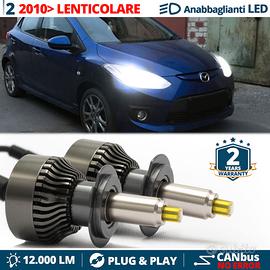 Lampade LED H7 per Mazda 2 DE Fari LENTICOLARI 90W