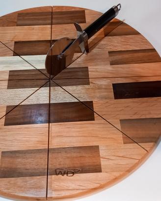 tagliere legno per pizza,  marca :WD lifestyle