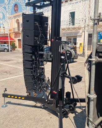 SISTEMA LINE ARRAY PROFESSIONALE RCF HDL 6-A+HDL12
