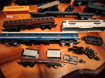 Treni lima lotto vintage per restauro modellismo