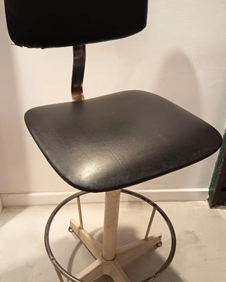 Sgabello vintage regolabile