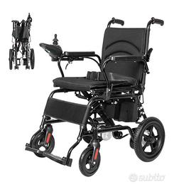 sedia a rotelle elettrica per disabili nuova