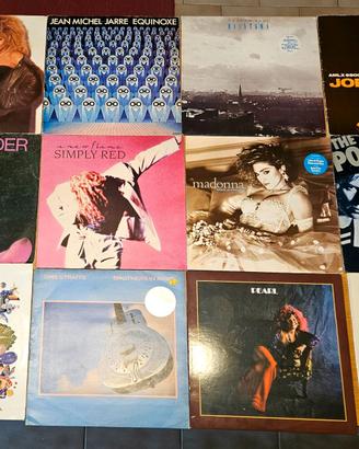 Lotto stock 32 vinili LP Rock Pop  anni 70 /80