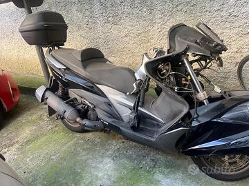 scooter incidentato kimco xciting 400i