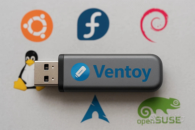 Chiavetta USB 16GB con Ventoy – Multiboot