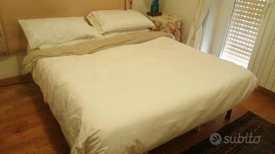 Rete matrimoniale e materasso