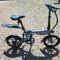 Bicicletta completamente pieghevole, elettrica
