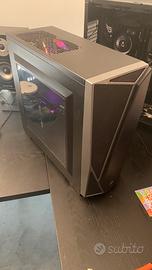 Pc gaming assemblato-3.7ghz-32gb RAM-RTX 2080 8gb