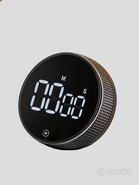 Timer Digitale Magnetico da Cucina - LED Rotazione