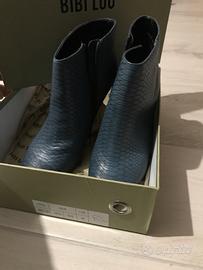 Scarpe ancle boot BIBI LOU 39 colore avio