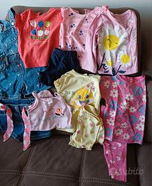 Set bimba tg 9-12 cm 74 n. 11 articoli