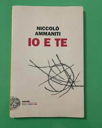 Libro - Nicolò ammaniti "IO E TE"