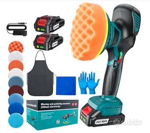 Lucidatrice Auto a Batteria 150 mm Rotorbitale Dop