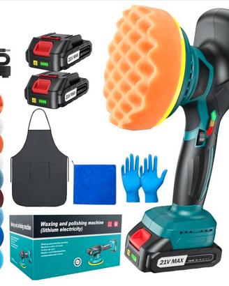 Lucidatrice Auto a Batteria 150 mm Rotorbitale Dop