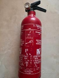 Estintore Portarile con Sicura a Polvere Mai Usato