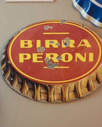 insegna  birra peroni