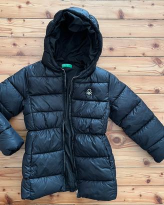 Piumino benetton bambina 7/8 anni