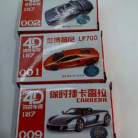 3 modelli auto 1:87