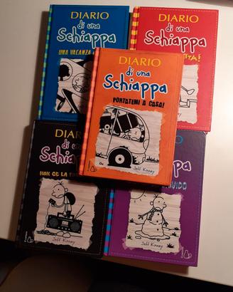 Lotto 5 libri Diario di una Schiappa