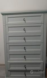 settimino  /cassettiera in legno