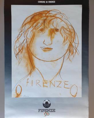 Manifesto Firenze ’90 Giacomo Manzù