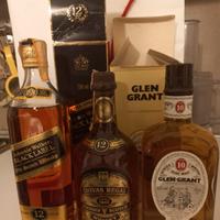 3 bottiglie di 3 bottiglie di whisky da collezione