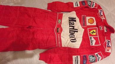 Tuta Ferrari R. Barrichello Originale F1 anno 2000