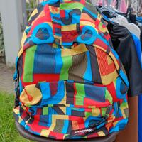 Zaino Eastpak Padded Pak'r con base in pelle